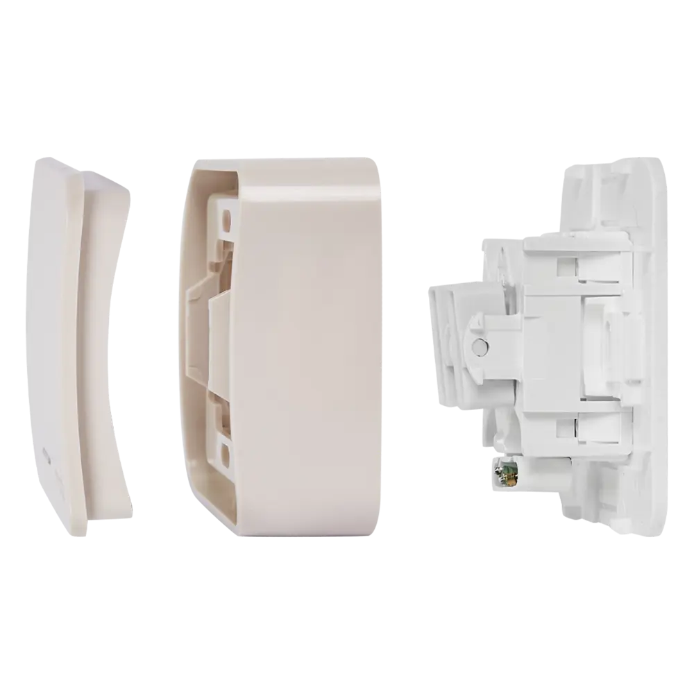 Выключатель накладной Schneider Electric Blanca 1 клавиша цвет бежевый SYSTEME ELECTRIC STLM-2044969 - Вид №5