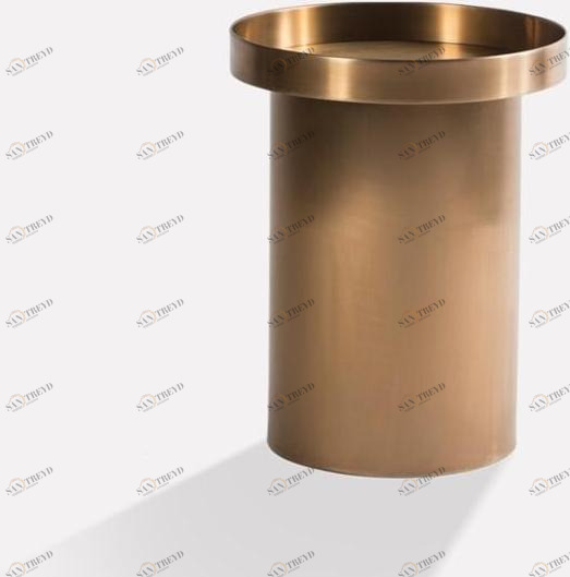 MORADA Круглый металлический журнальный столик для гостиной Caliz Caliz st