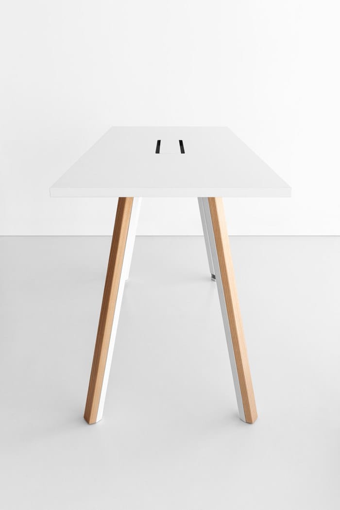 Высокий прямоугольный стол из ламината Lapalma ОРИ ARCH-00003990 - Вид №1