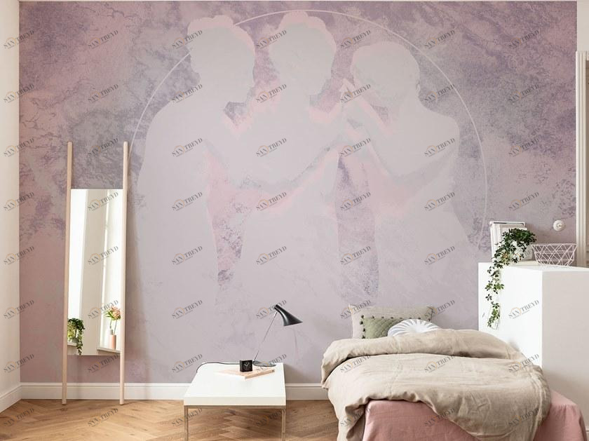 Komar Обои на флизелиновой основе с рисунком Raw R4-048