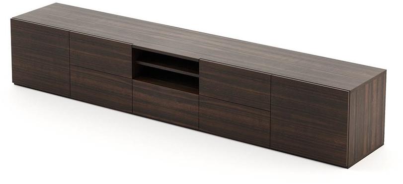 Laskasas Деревянная тумба под ТВ с ящиками sun-id-1468525 - Вид №2