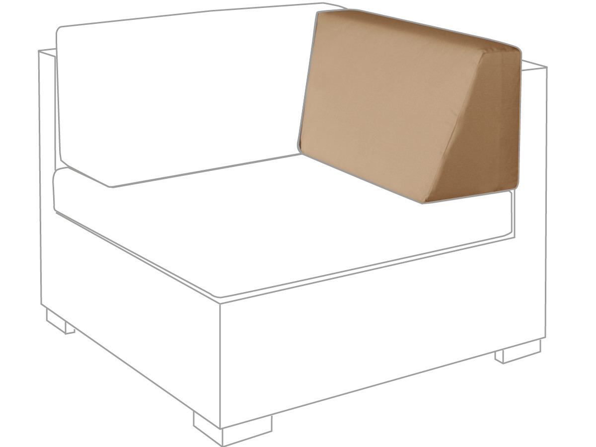 10.00.1421 Боковая подушка углового модуля правая outdoor sahara Mbm LONG ISLAND