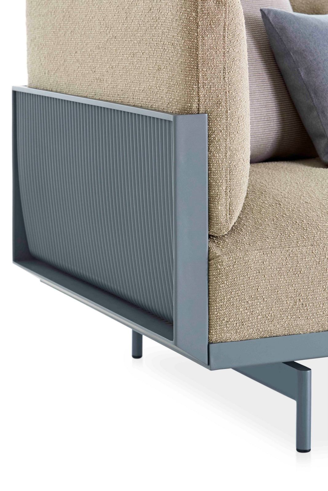 Термокрытая ткань и алюминиевый садовый диван GANDIABLASCO волны ARCH-00135796 - Вид №7