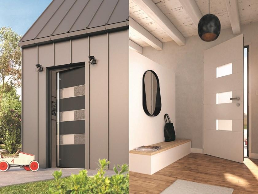 K•LINE Алюминиевая входная дверь sun-id-1429585 - Вид №2