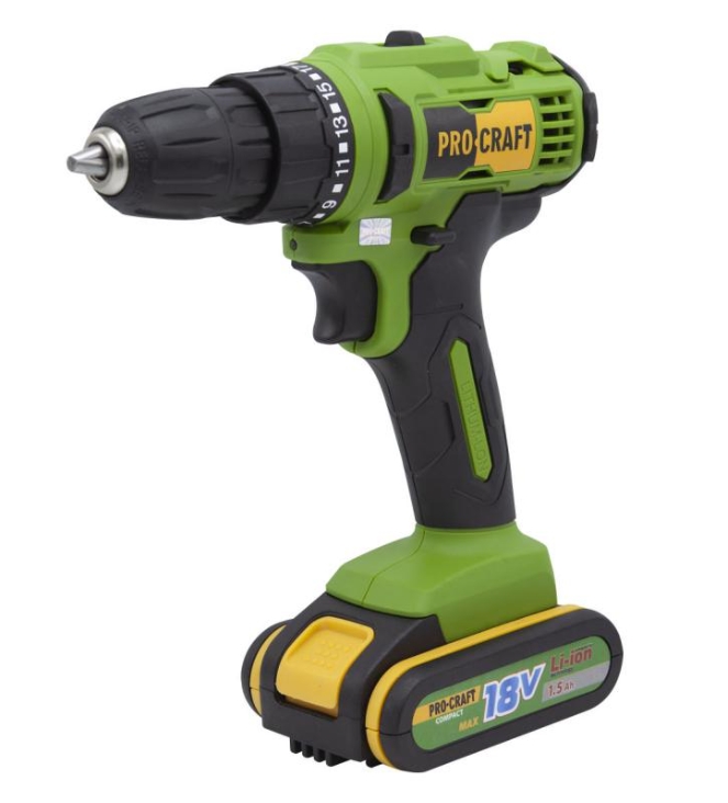Шуруповерт Procraft PA18C COMPACT 5496767 STDN-0076269