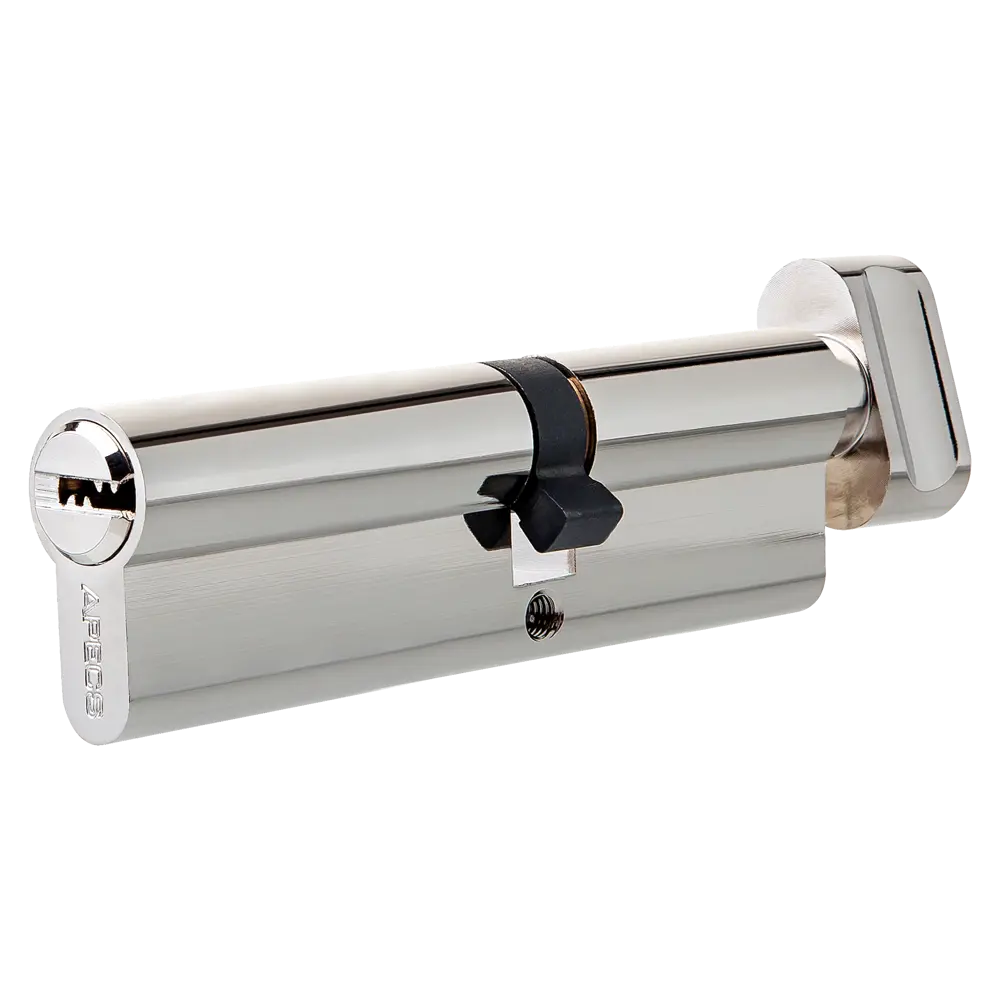 Цилиндр Apecs SM-105(45C/60)-C-NI, 45x60 мм, ключ/вертушка, цвет никель ЦИЛИНДР APECSSM-105(45C/60)-C-NI КЛ-ВЕРТ STLM-2180972
