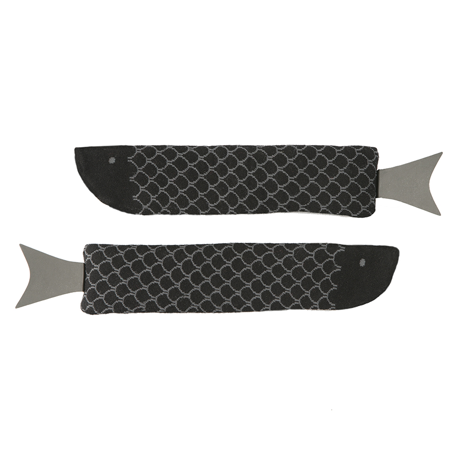 DYFISSOBK Носки fish черные Doiy 