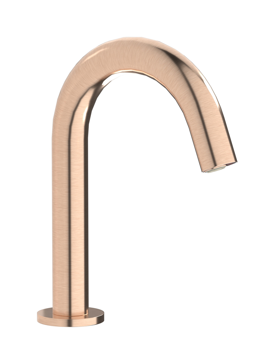 Электронный кран только для холодной воды в комплекте с блоком управления WE ARE IB el005sr Brushed Rose Gold Powa 2.0