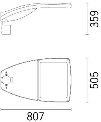 iGuzzini Настенный алюминиевый светодиодный уличный светильник Wow sun-id-1467970 - Вид №3