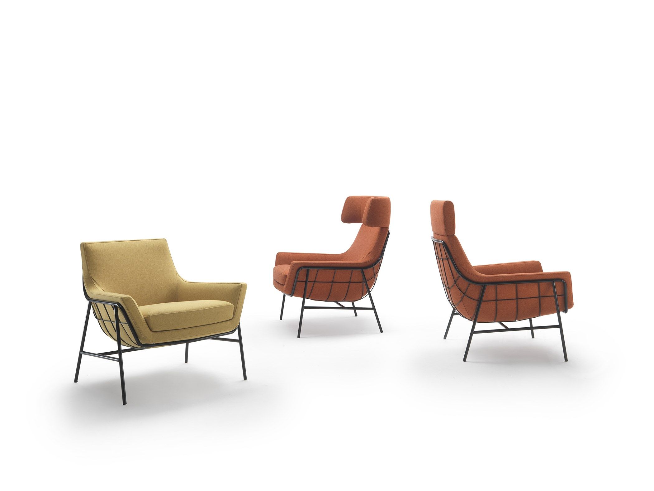 Спицевое кресло с высокой спинкой Marelli JOY ARCH-00034405 - Вид №14