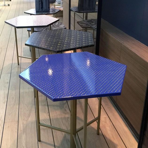 Made a Mano Шестиугольный стол из лавового камня Exagontable sun-id-1504474 - Вид №3