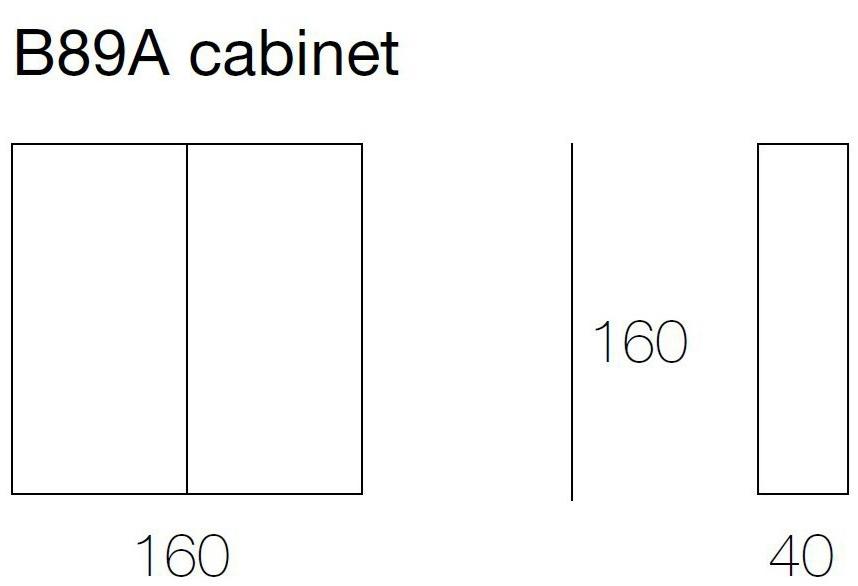 Paola Lenti Комод деревянный с распашными дверцами Edel B89a - Вид №2