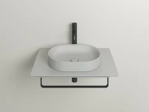 Подвесная раковина настенная овальная CERAMICA CATALANO Horizon белая