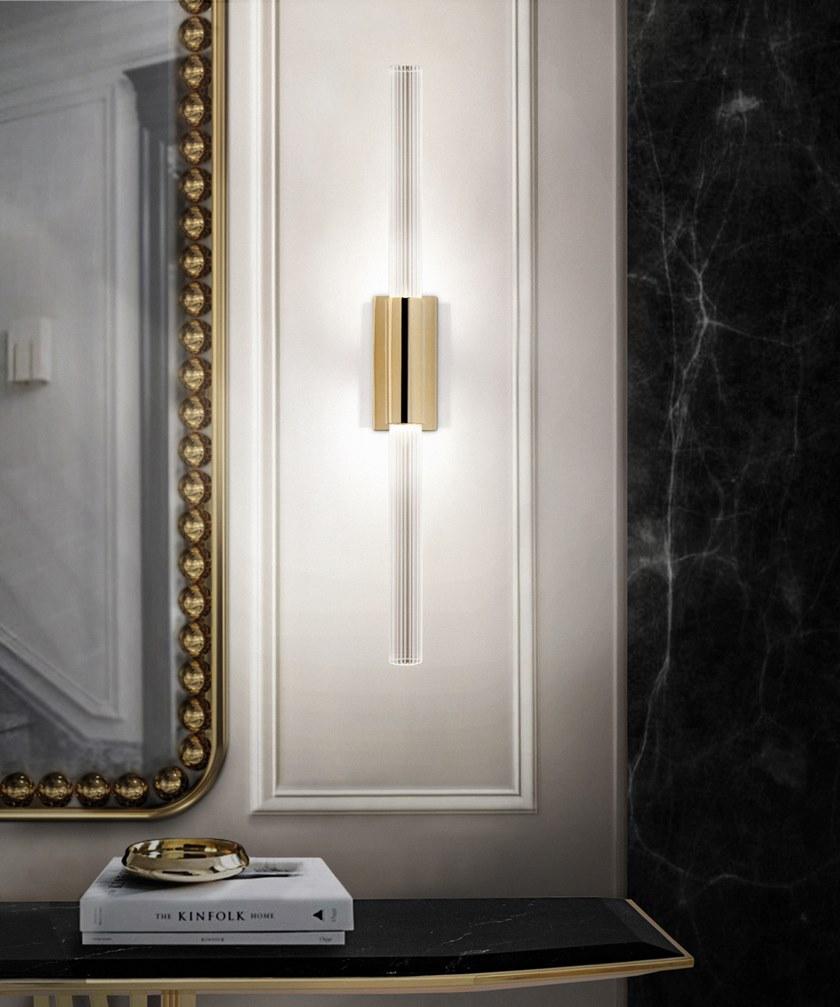 LUXXU Настенный светильник из галогенного хрусталя ручной работы Waterfall sun-id-1489108 - Вид №2