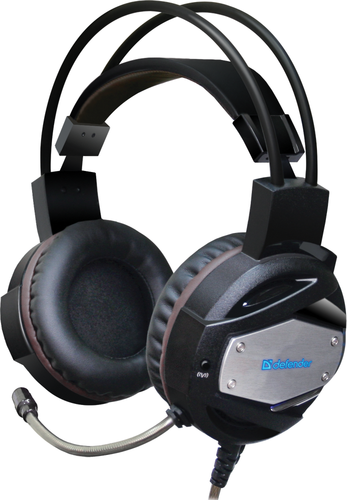 64151 игровая гарнитура warhead g-500 коричневый+черный, переходник Defender Santreyd 