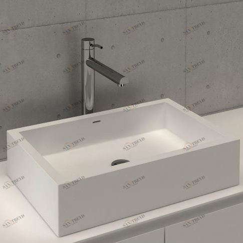 46674 Накладная раковина на столешницу  овальная Dimasi 