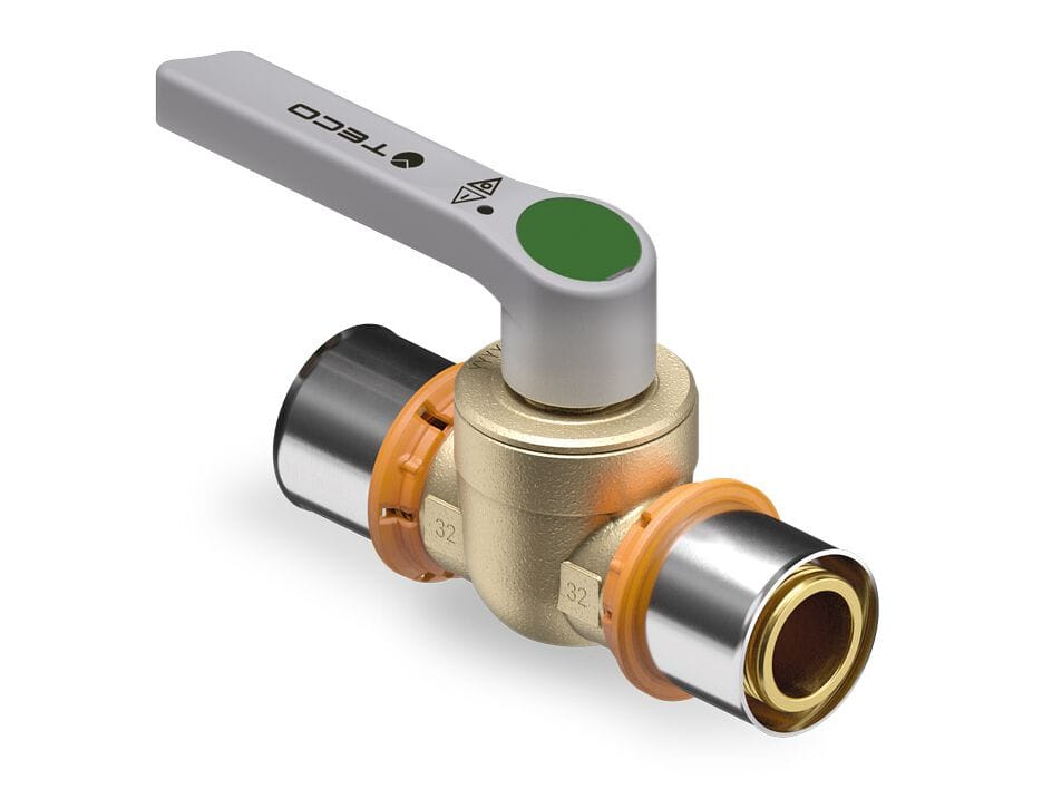 Шаровой кран Top Entry для многосторонних пластиковых труб в исполнении для многослойных труб TECO T4 PP-R ARCH-00037717 - Вид №1