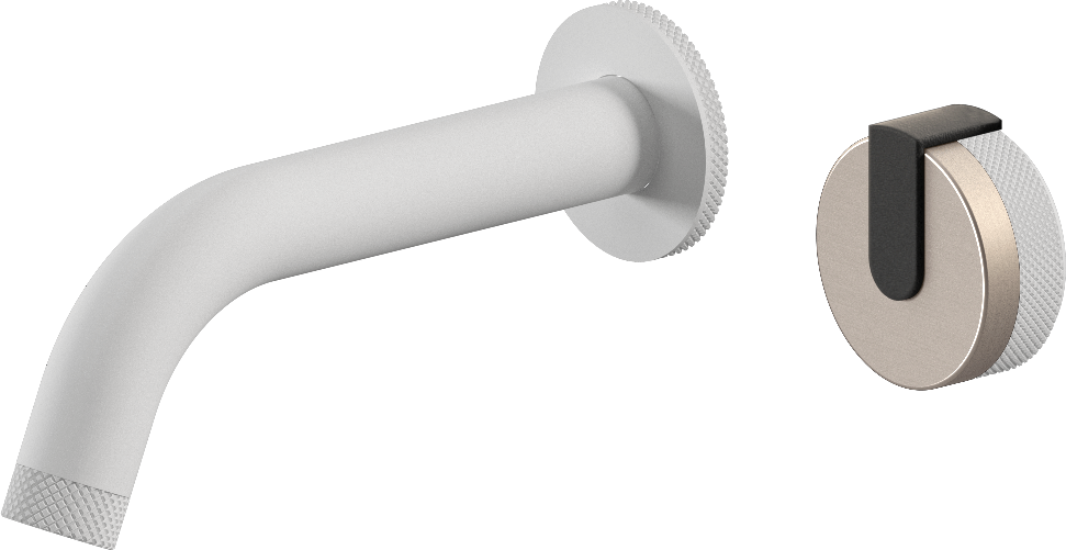 E-11535-R1SN-L1BK-WT Настенный прогрессивный смеситель скрытого монтажа для раковины GRAFF MOD+