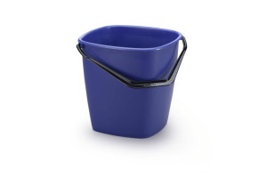 17375106 Квадратное ведро 9.5 л, голубое 1809413040 Durable