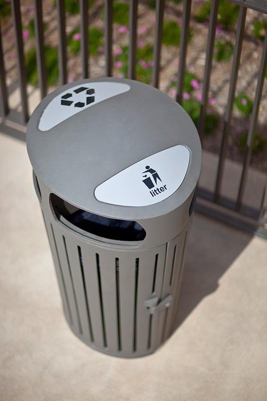 FSRT172 Отправка мусора и контейнер для вторичной переработки  Forms-surfaces  - Вид №2