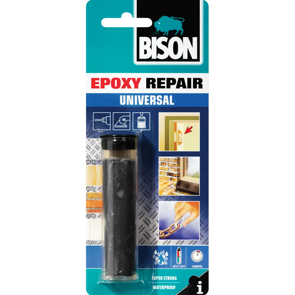 Клей эпокси-пласт Bison Repair Univer, 56 г STLM-2030099