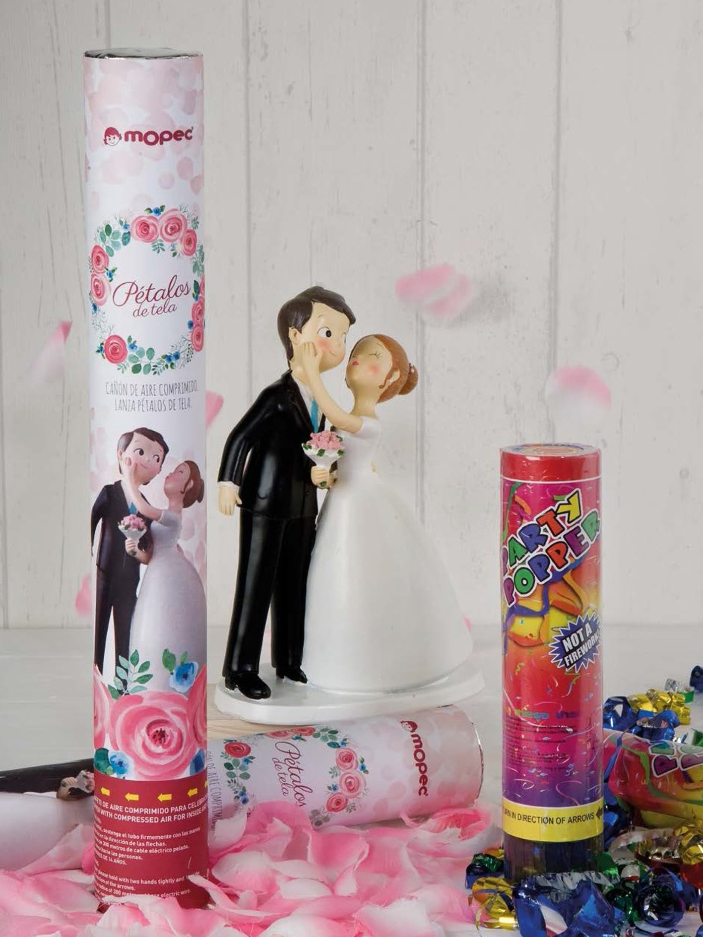 K907 Лепесточная пушка Dekoraniaevents Bodas  - Вид №1