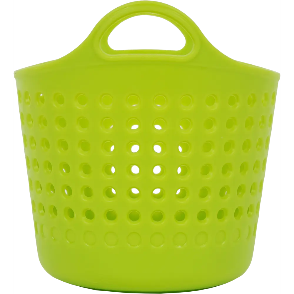 Корзинка для мелочей 11x10x8.5 см пластик цвет зеленый 82154622 STLM-2109231 BEROSSI Soft - Вид №2