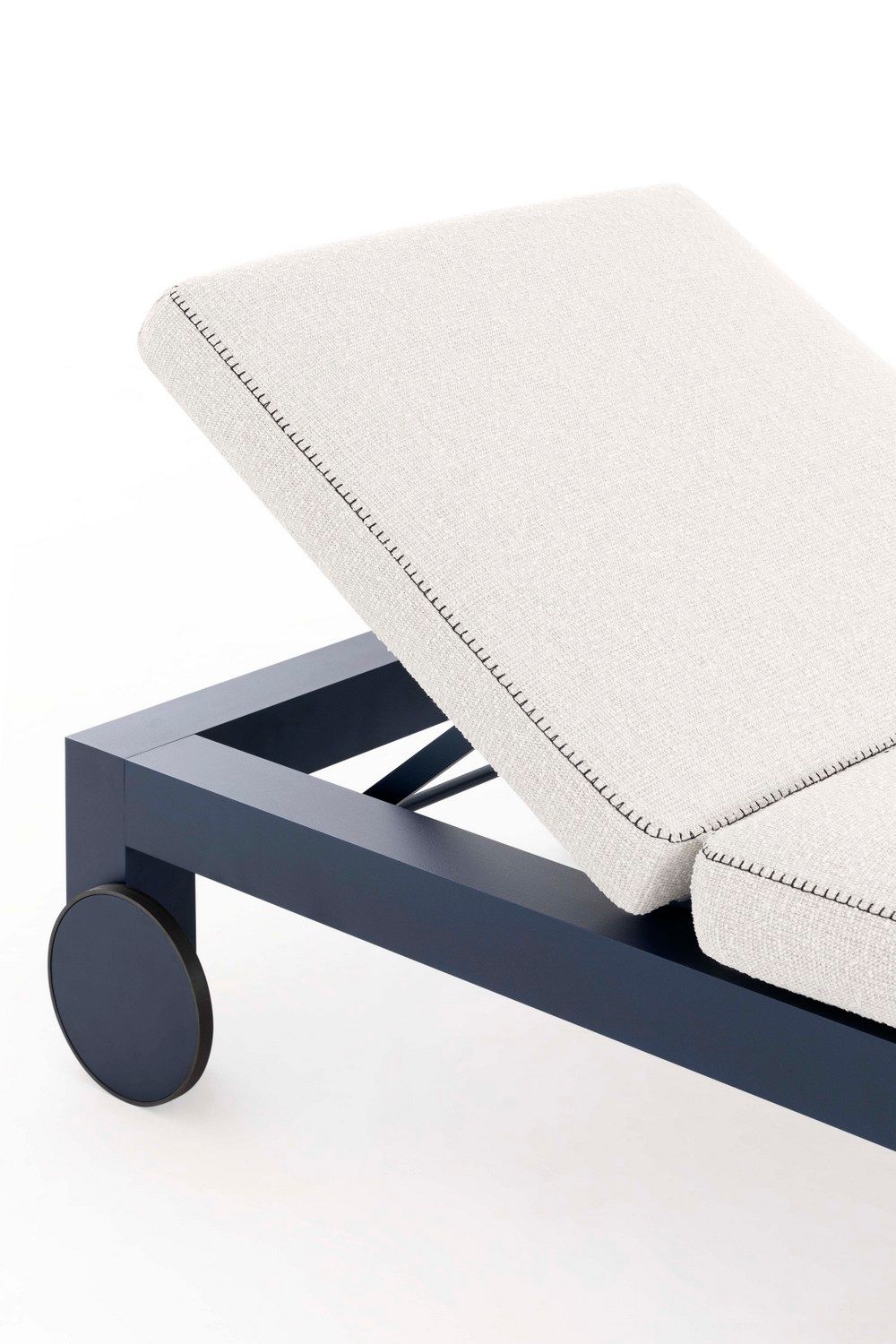 Термокрытая алюминиевая откидная Садовая кровать с колесами GANDIABLASCO Islablanca ARCH-00077862 - Вид №3