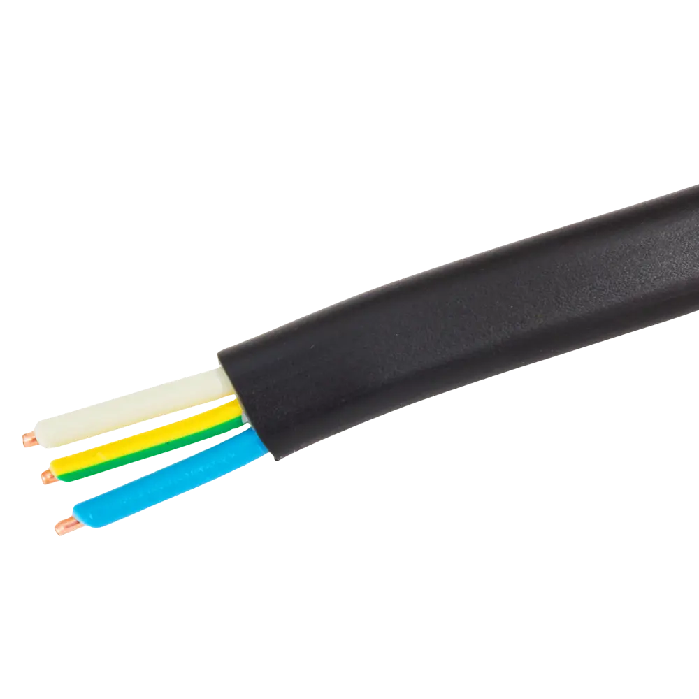 Кабель Electraline ВВГп-НГ 3х1.5 10 м (ГОСТ) STLM-2086902