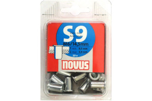 14935994 Заклепки потайные S9х14.5мм 045-0046 Novus