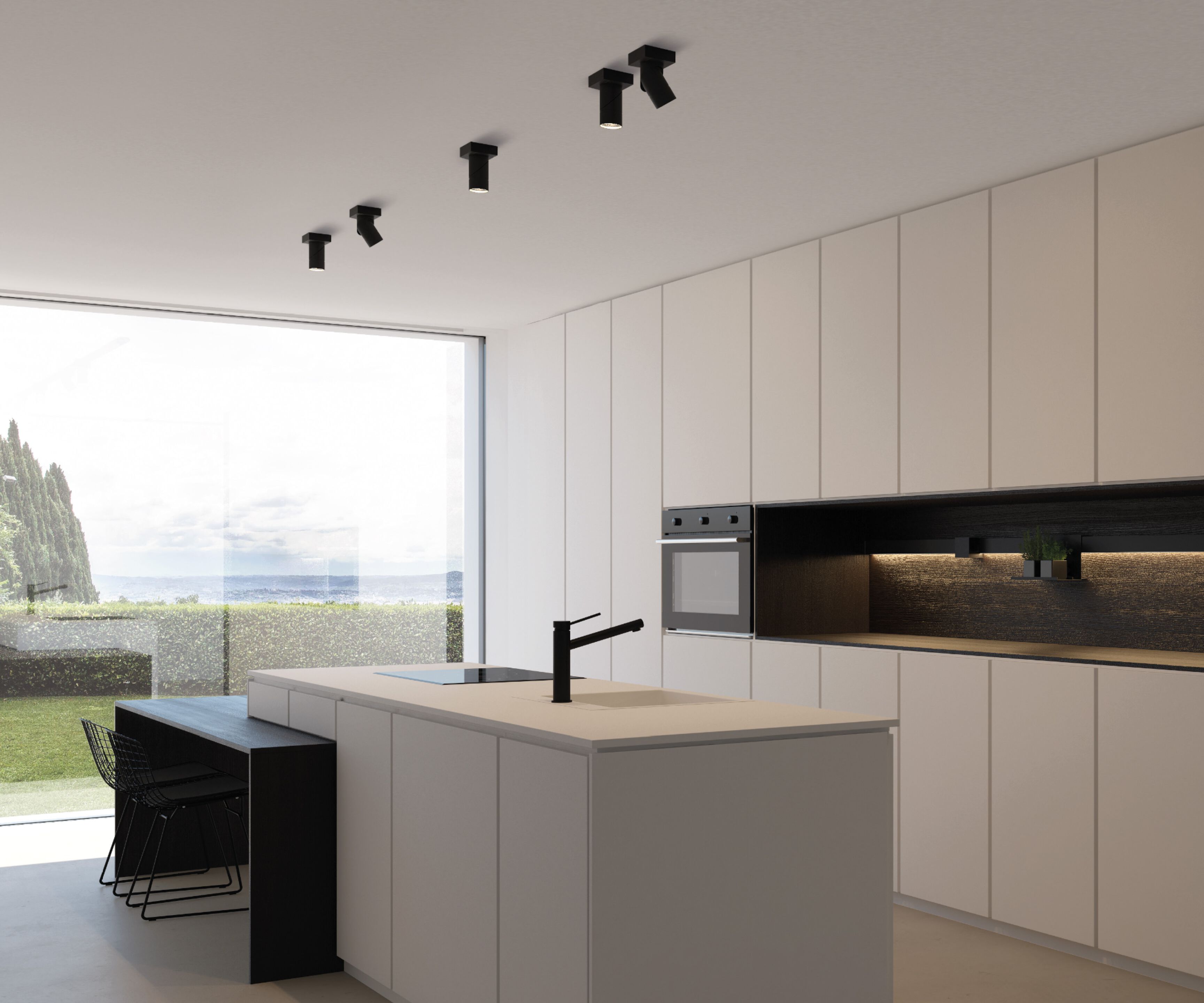 Алюминиевый полукруглый прожектор Letroh поверхность ARCH-00150699 - Вид №3