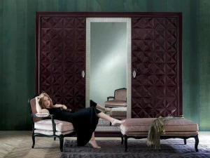 Bizzotto Лакированный шкаф с зеркалом Diamond 1045