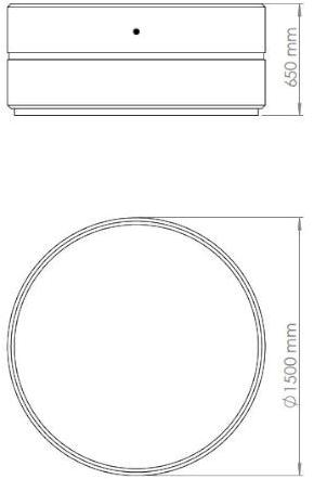ENCHO ENCHEV - ETE Круглые кашпо для общественных мест  95  - Вид №4