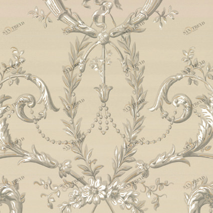 Traditional bathrooms Motivtapete Versailles Versailles - Little Greene 