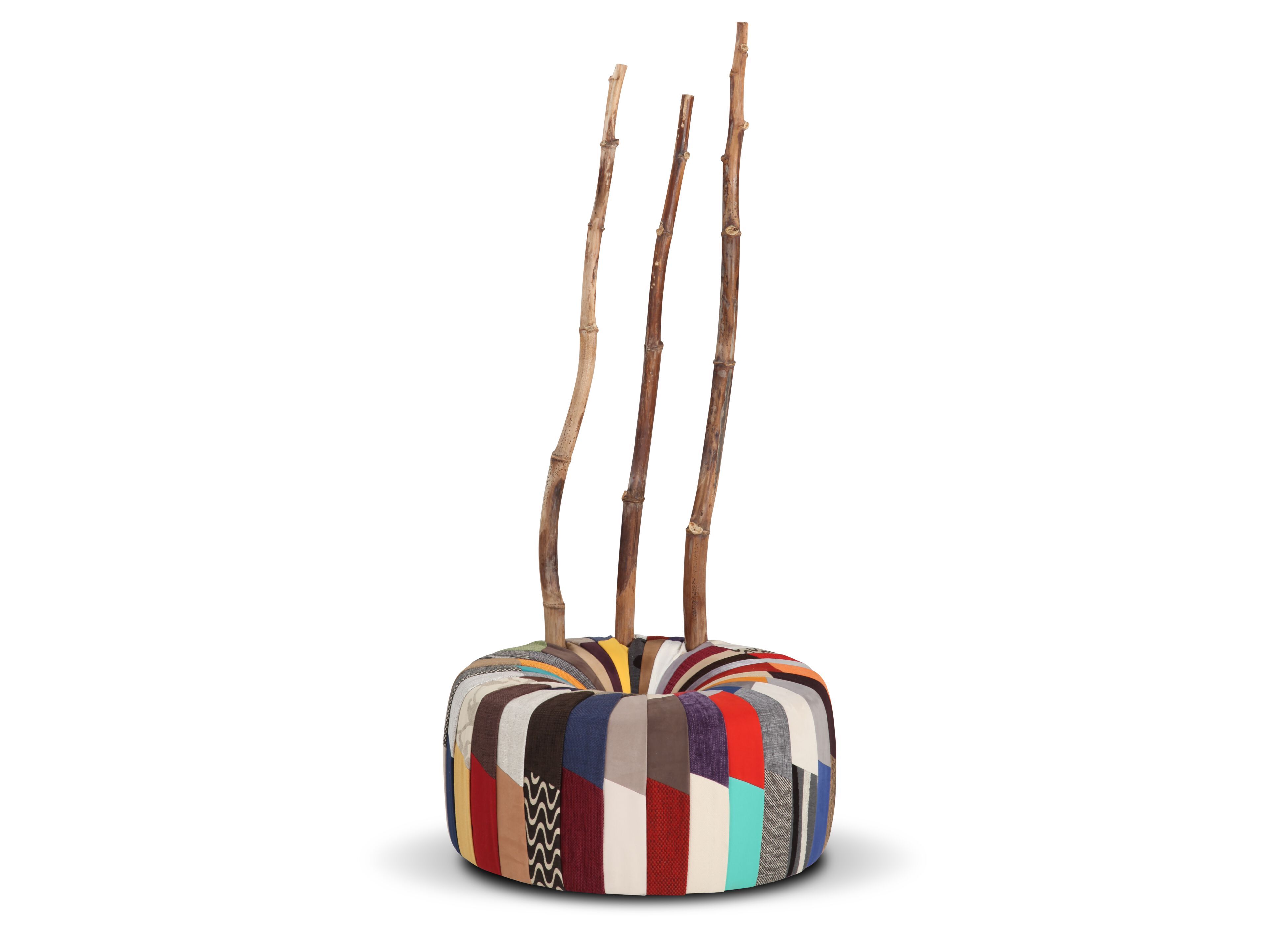 Круглый пуф из ткани Calia Italia Superior ARCH-00018021