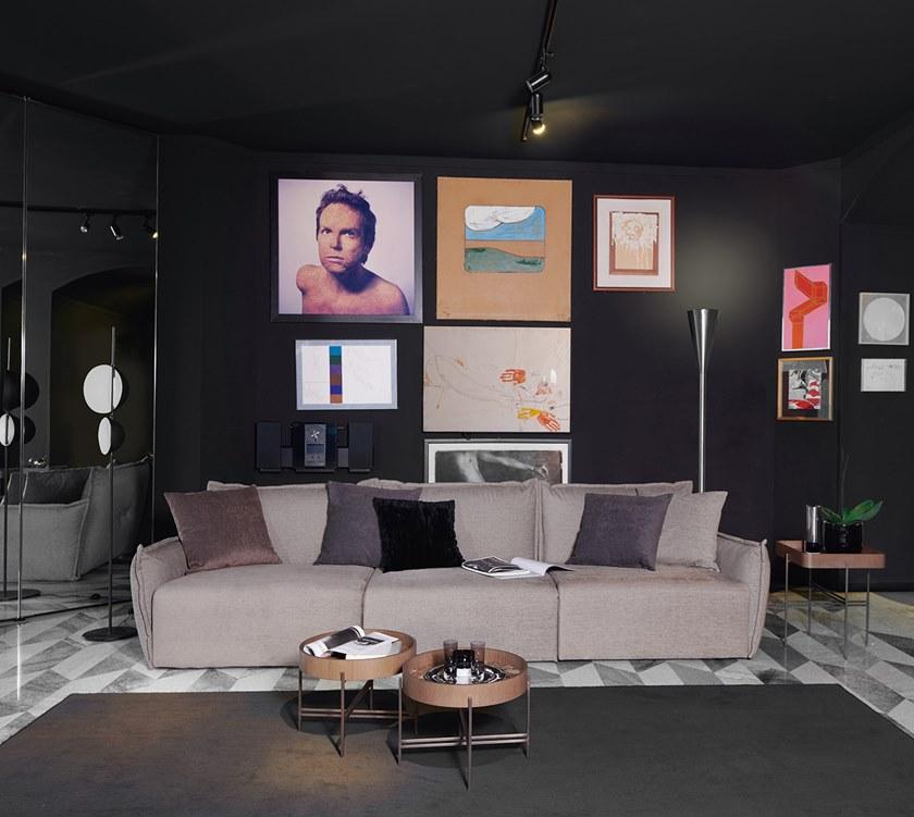 Potocco Модульный диван со съемным чехлом Purple 935d, 935d-out - Вид №3