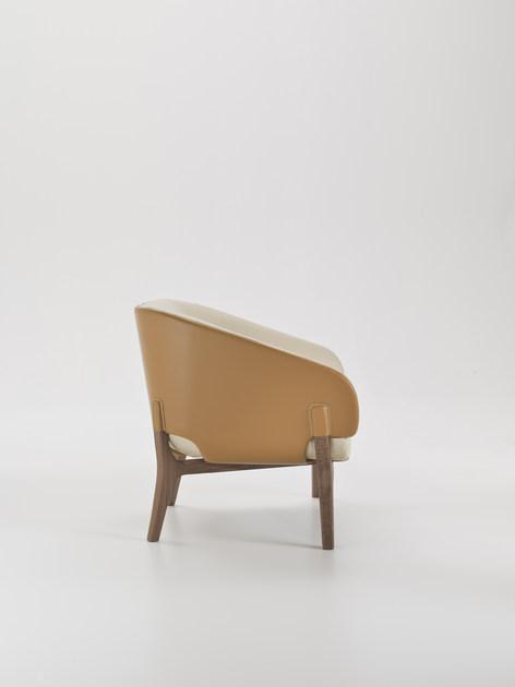 i 4 Mariani Кожаное кресло с подлокотниками Savile row sun-id-1500866 - Вид №6