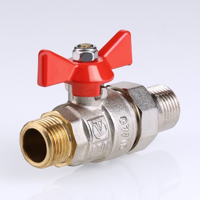 VT.226.N.04 Кран шаровой VALTEC BASE с полусгоном и наружной резьбой Valtec 1/2"  - Вид №7