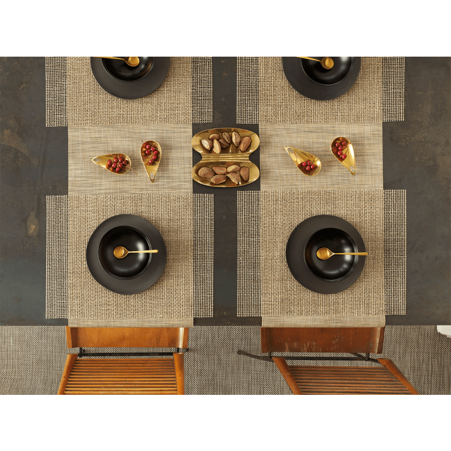 Салфетка виниловая Mica, жаккардовое плетение, 36х48 см Chilewich C0117LATTMICA - Вид №1