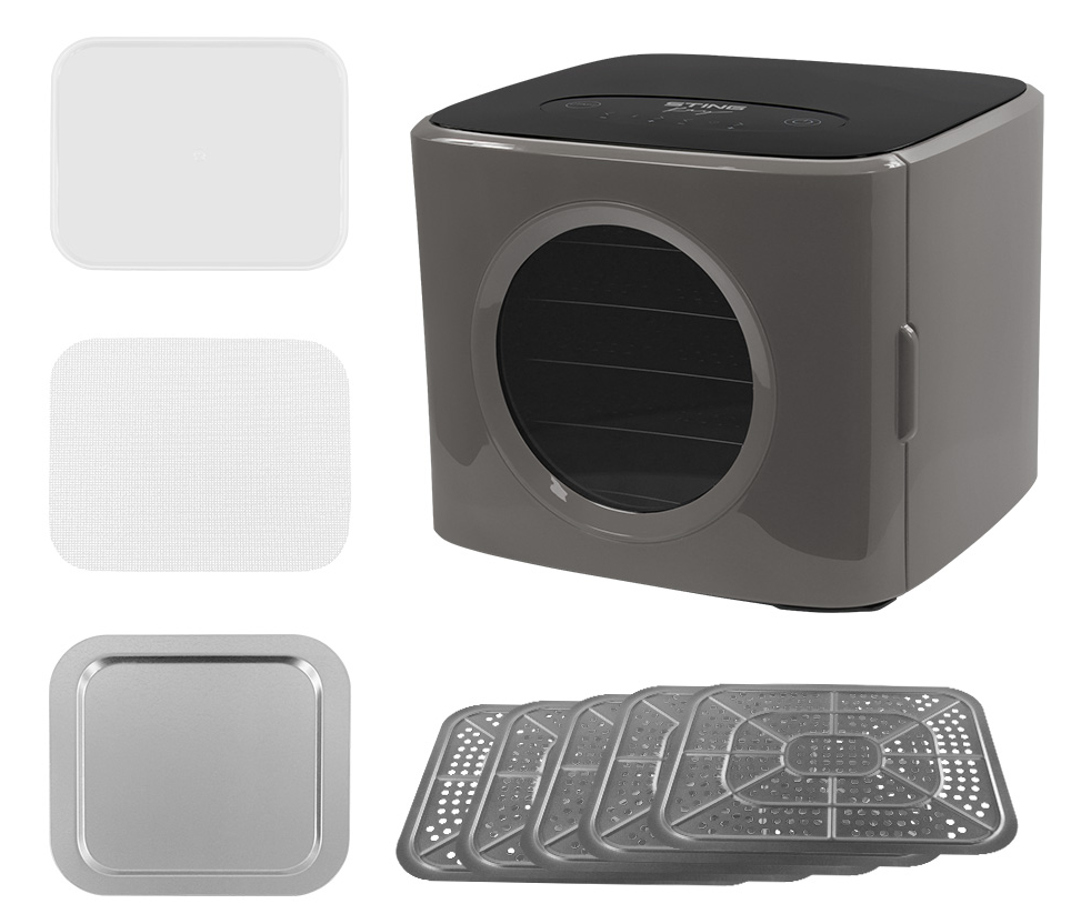 9213229 Сушилка для овощей и фруктов STINGRAY ST-FD727A серый STDN-0042304 - Вид №8