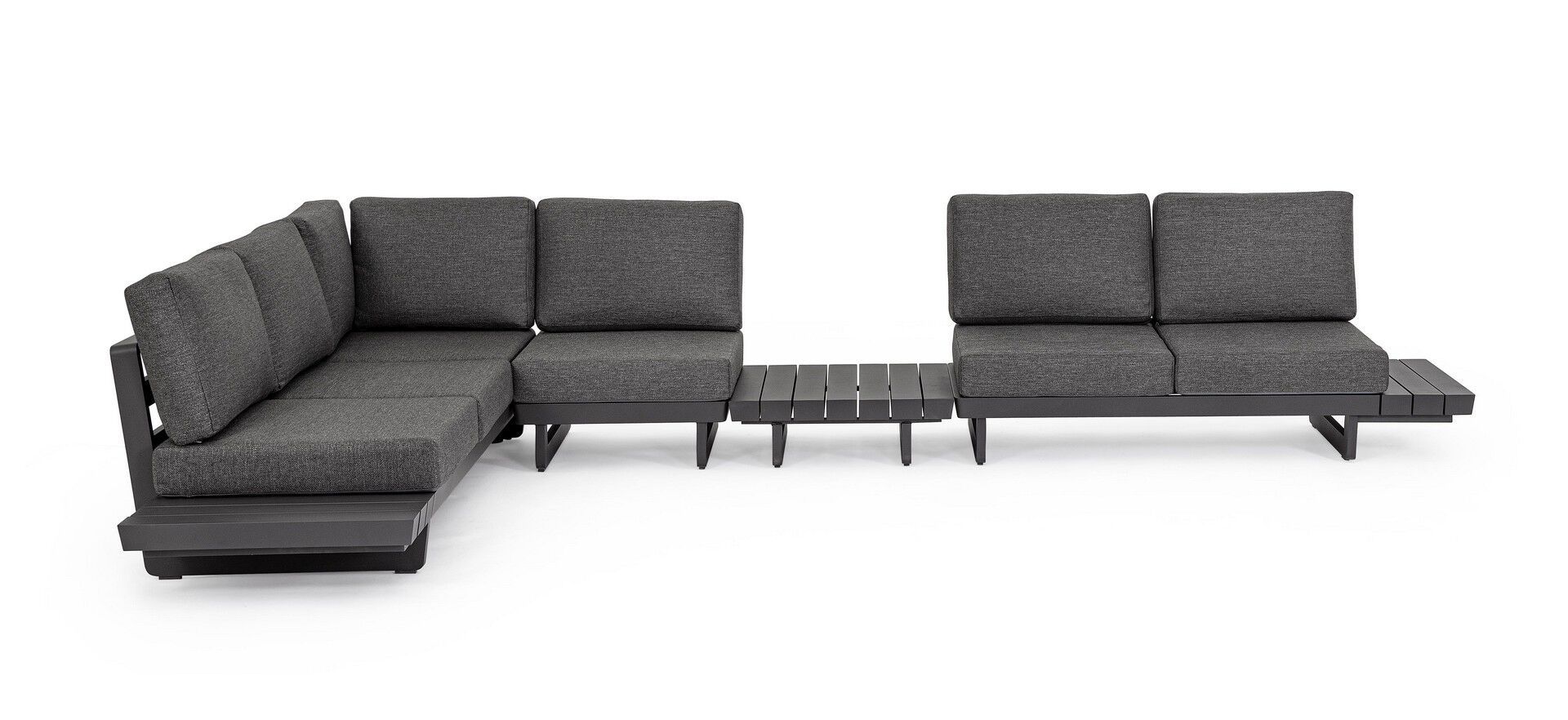 Угловой садовый диван из ткани BIZZOTTO Infinity ARCH-00091397 - Вид №29