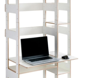 Книжная полка с письменным столом