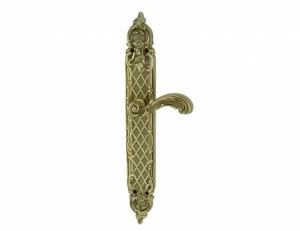 0A1616.000.01 Ручки дверные на пластинах Золото 24К