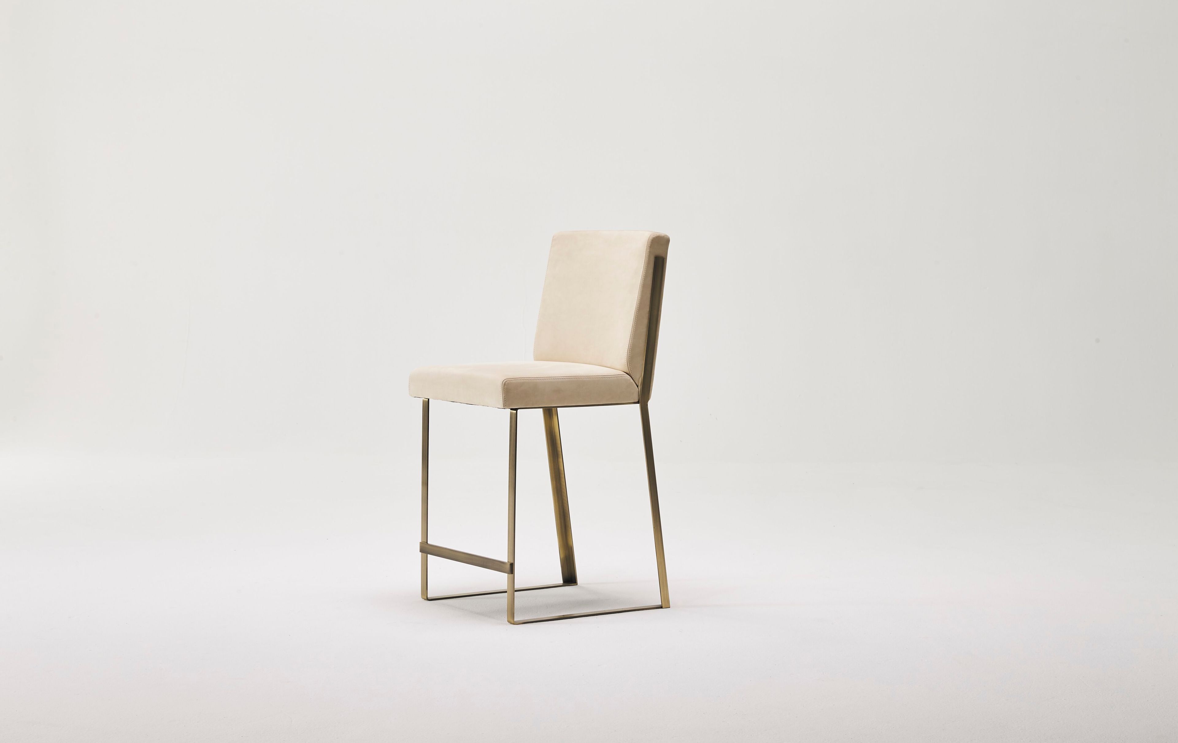 Высокий кожаный стул со спинкой Casa Covre Palio ARCH-00081884 - Вид №3