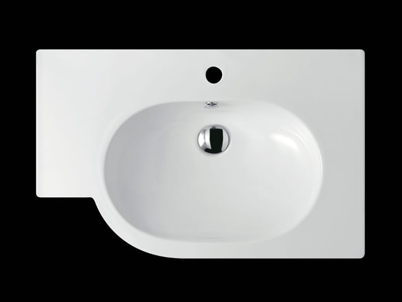 Керамическая подвесная раковина Galassia M2 - 75 CM DX ARCH-00101204 - Вид №1