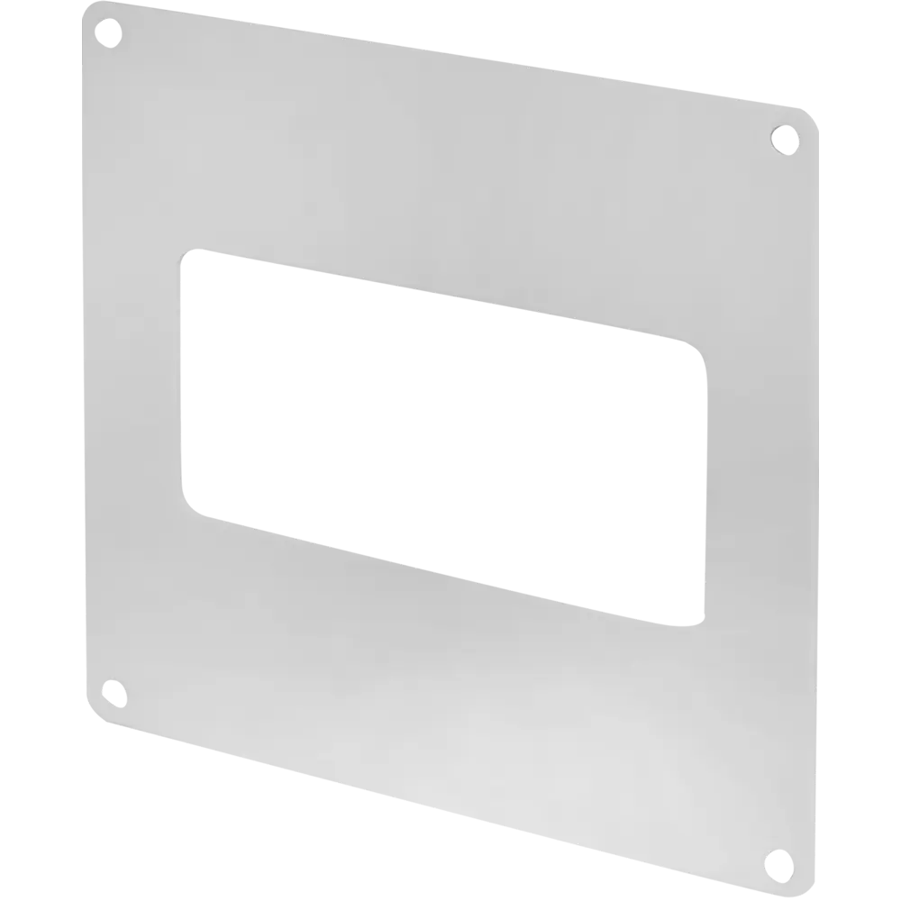 Настенная пластина EQUATION для плоских воздуховодов 55×110 мм 18156011 STLM-0009710