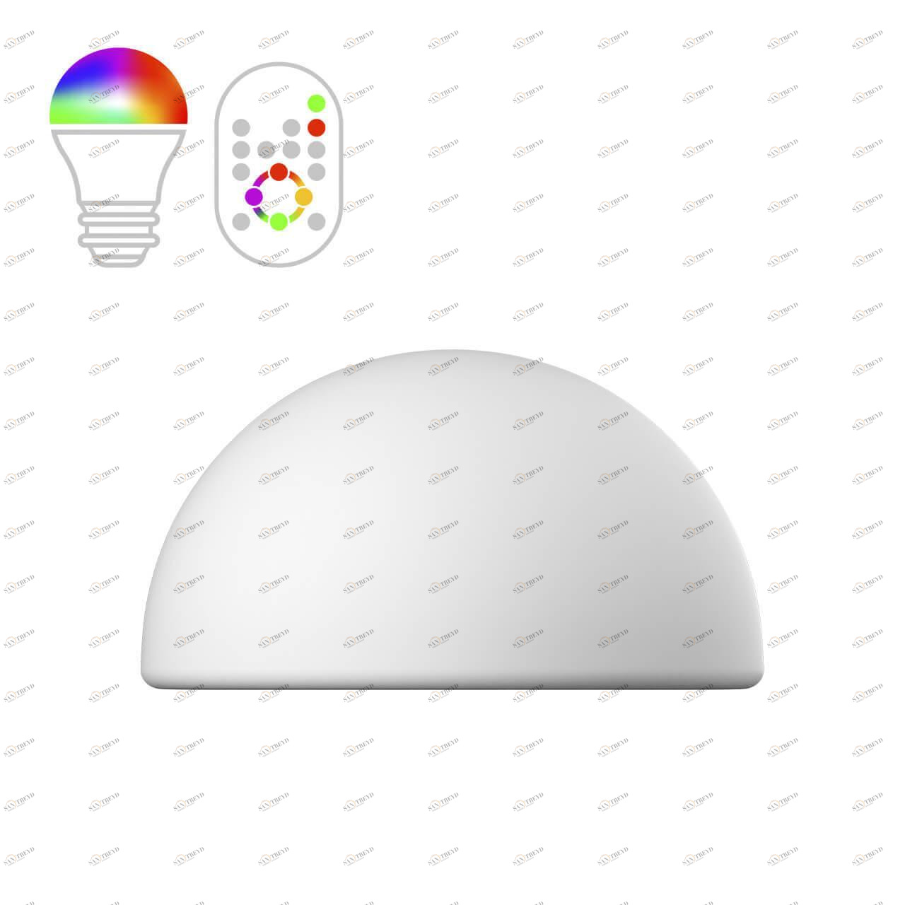 Ландшафтный светильник M3light Semisphere 20572540 M3LIGHT SEMISPHERE 311905 Белый 