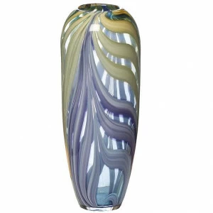 Ваза стеклянная фиолетовая 35 см от Garda Decor GARDA DECOR - 033976 Фиолетовый