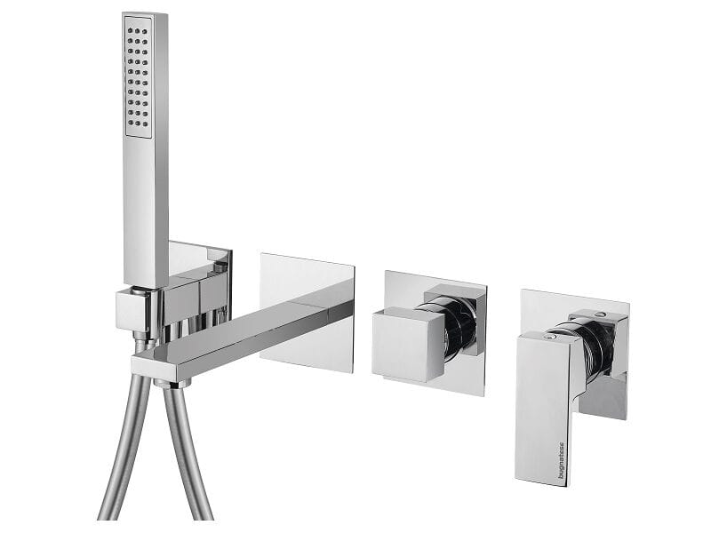 Однорычажный встраиваемый смеситель для ванны с ручным душем Bugnatese Tetris ARCH-00078886 - Вид №1