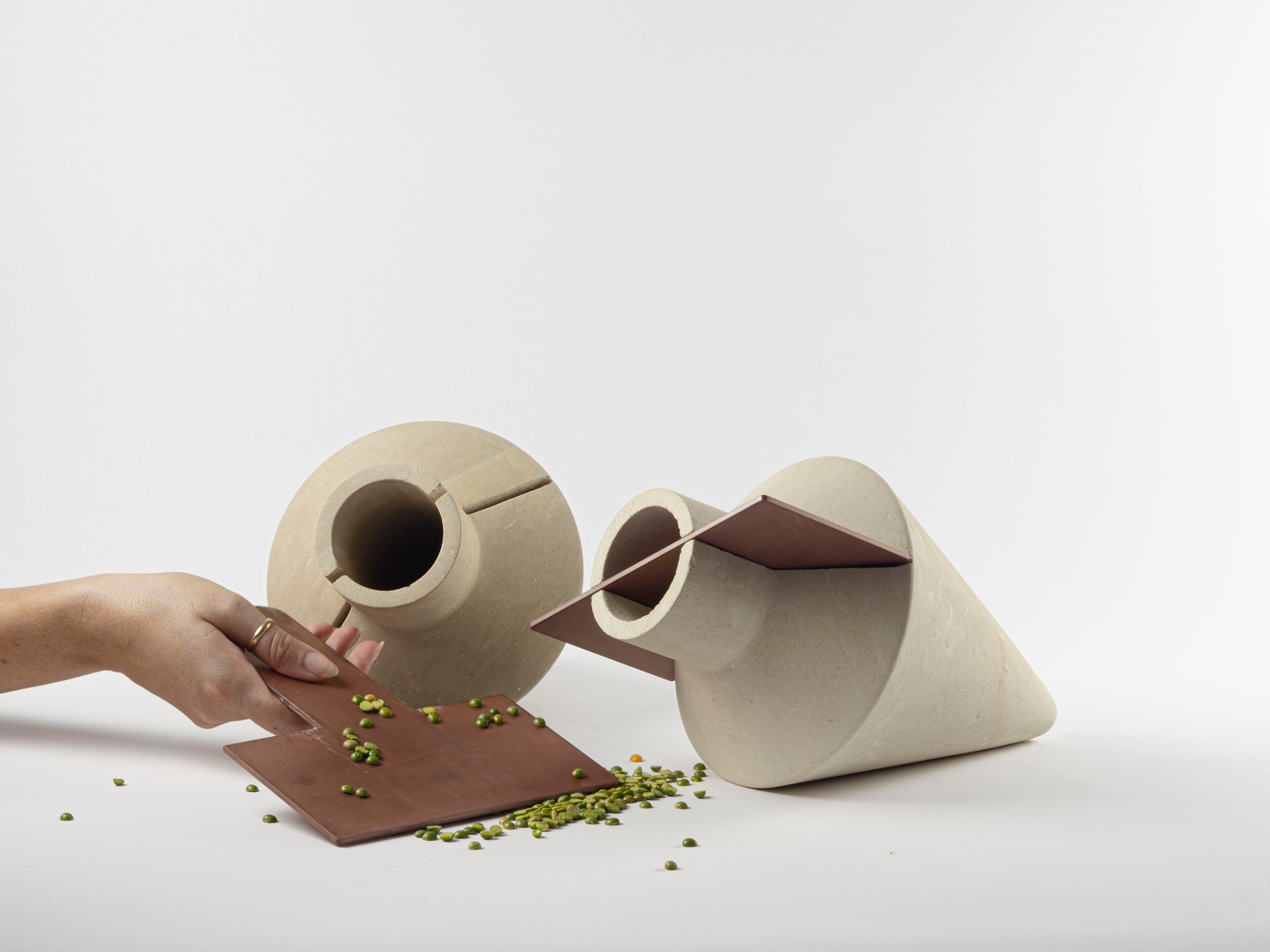 Ваза из камня Лечче PIMAR ампулы, амфоры, колонны ARCH-00078592 - Вид №2